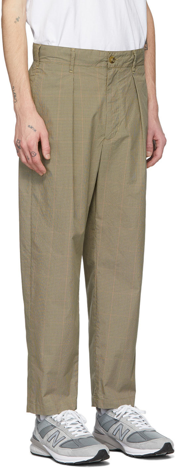 Engineered Garments Khaki Nyco Carlyle Trousers