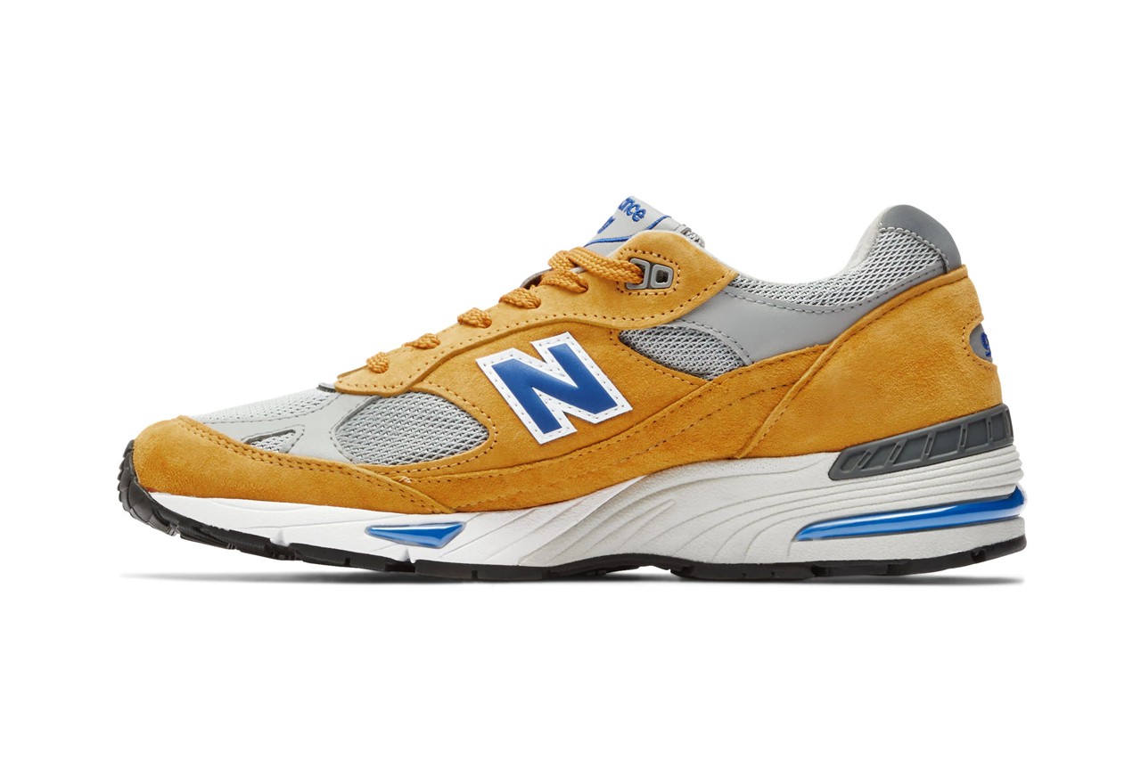 New Balance 911 Made in UK Yellow/Blue 