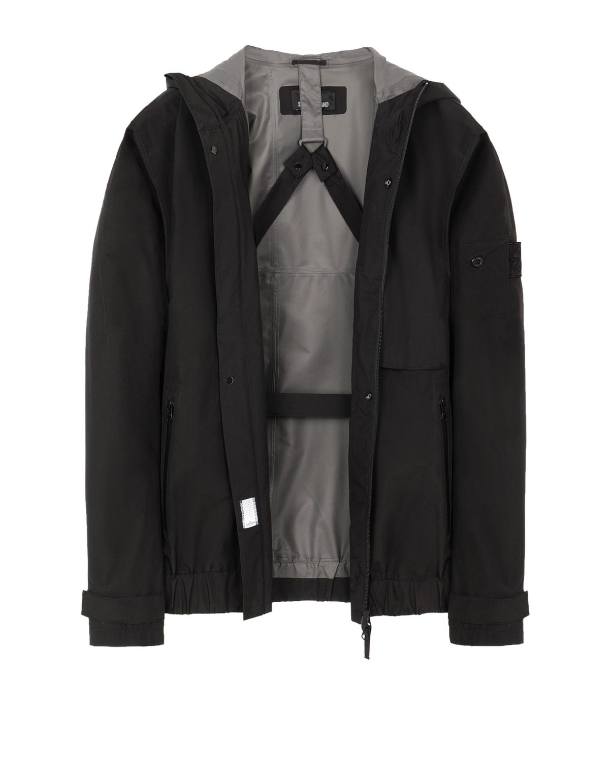 Stone Island Shadow Project GORE-TEX Paclite Black Shell jacket